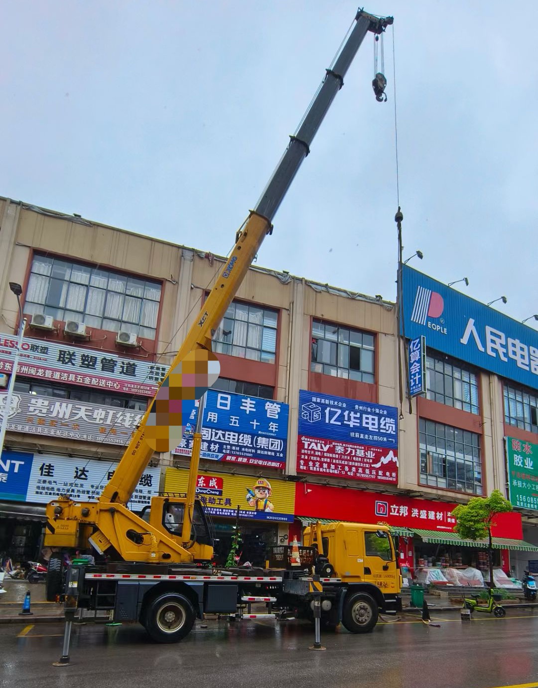 青县吊车吊机租赁桥梁吊装